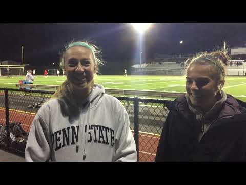 Camp Hill's Sheridan Reid, Julia Raich talk district playoff win over Lancaster Country Day