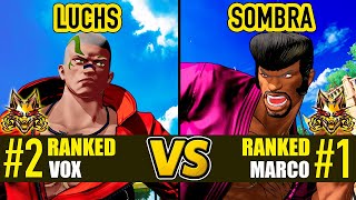 FF COTW ▰ LUCHS (#2 Ranked Vox) vs SOMBRA (#1 Ranked Marco) ▰ High Level Gameplay