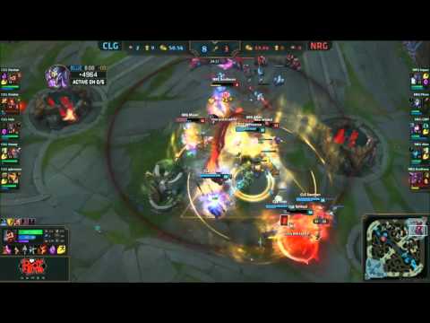 Stixxay Quadrakill vs NRG - Game Ending Fight - League of Legends