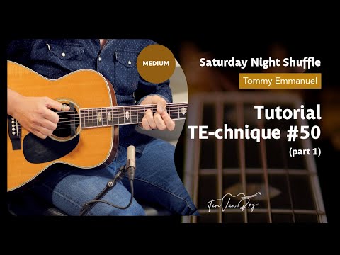 Saturday Night Shuffle (Tommy Emmanuel) - Tutorial (Part 1)