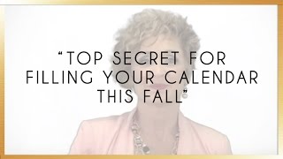 Top Secret for Filling Your Calendar This Fall