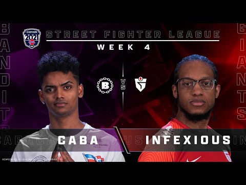 Caba (Guile) vs. Infexious (Zeku) - Bo3 - Street Fighter League Pro-US Season 4 Week 4