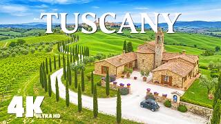 Tuscany 4K Ultra HD | Relaxing Italian Beauty – Rolling Hills, Vineyards & Timeless Landscapes
