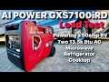 The Brand New A IPower GXS7100iRD 7100W Dual Fuel Inverter Generator Load Test