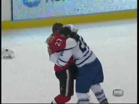Jay Rosehill hits Erik Karlsson and Alexei Kovalev fights Francois Beauchemin