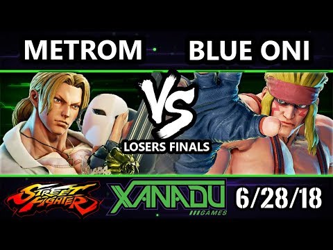 F@X 256 SFV - MetroM (Vega) Vs. Blue Oni (Alex) - Street Fighter V Losers Finals