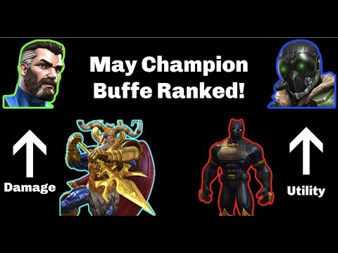 May Champion Buffs Ranked! - Marvel Conest of Champions