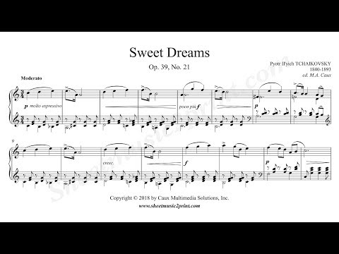 Tchaikovsky : Sweet Dreams, Op. 39, No. 21