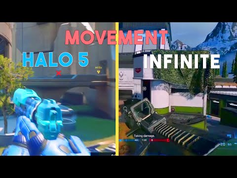 Halo Infinite vs Halo 5 Movement