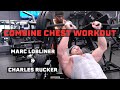 COMBINE BENCH PRESS CHALLENGE! - Plus Heavy Dumbbell Press and Chest Training with Charles Rucker