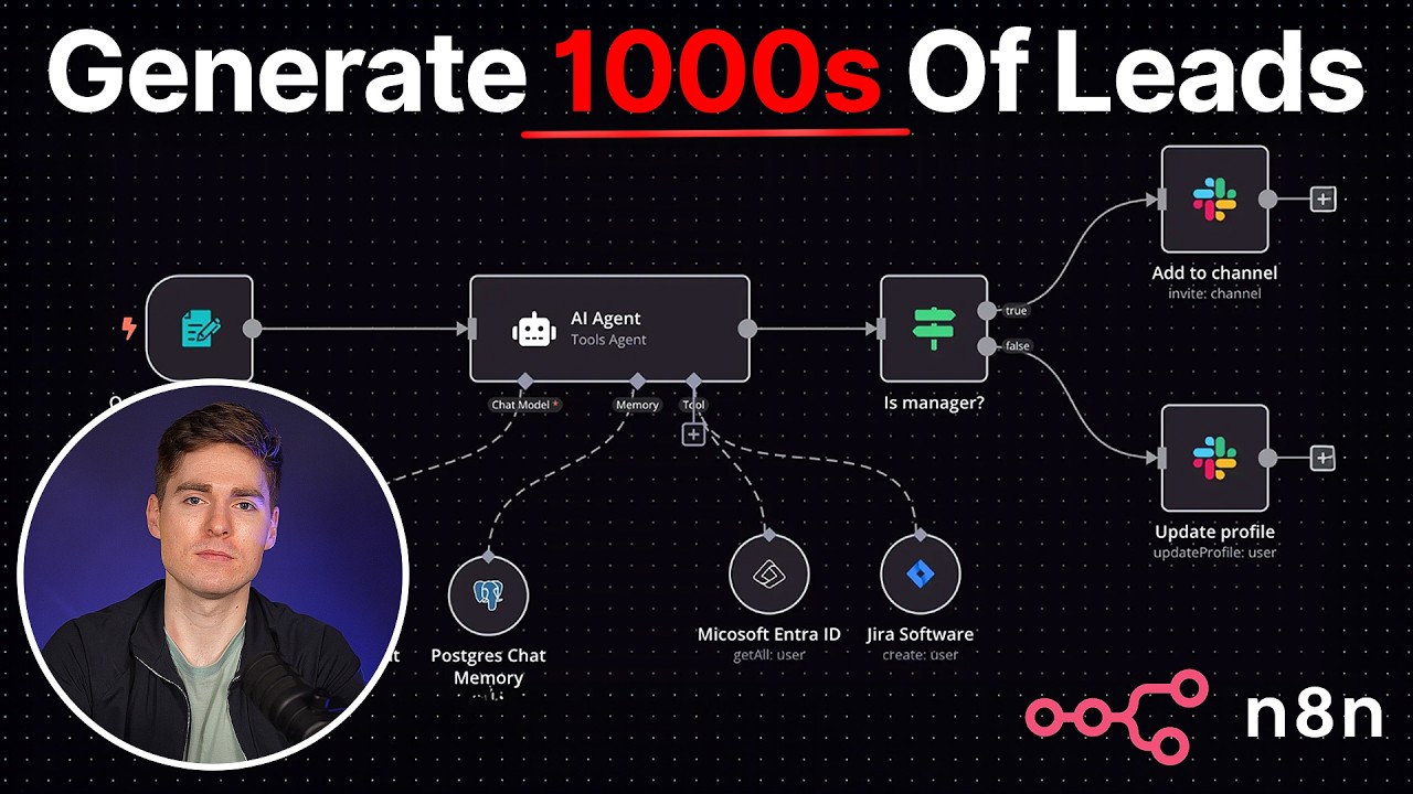 I Built an AI Agent in n8n That Generates Unlimited Leads For You