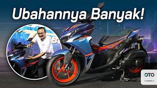 YAMAHA AEROX ALPHA JADI SEGANTENG INI, PAKAI CAKRAM BELAKANG & NAVIGASI GMAPS!