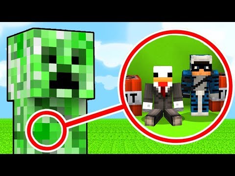 COME VIVERE DENTRO UNO CREEPER! - Minecraft ITA