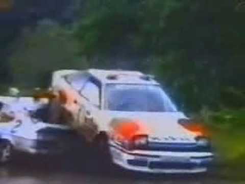Rally Car Funny Accident .. Crazy Funny