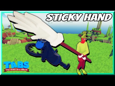 ✋Sticky Hand vs EVERY FACTION - Totally Accurate Battle Simulator TABS Mod Egypt Update