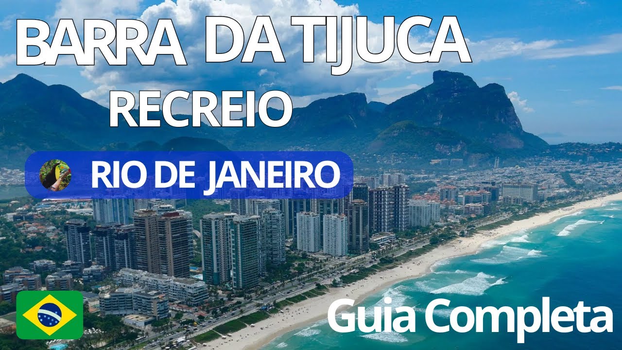 PLAYAS BARRA DA TIJUCA y RECREIO / GUIA COMPLETA RÍO DE JANEIRO Playas Paradisiacas    #brasil