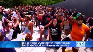 State Assembly Approves Bill Making Juneteeth Paid Holiday For State Workers