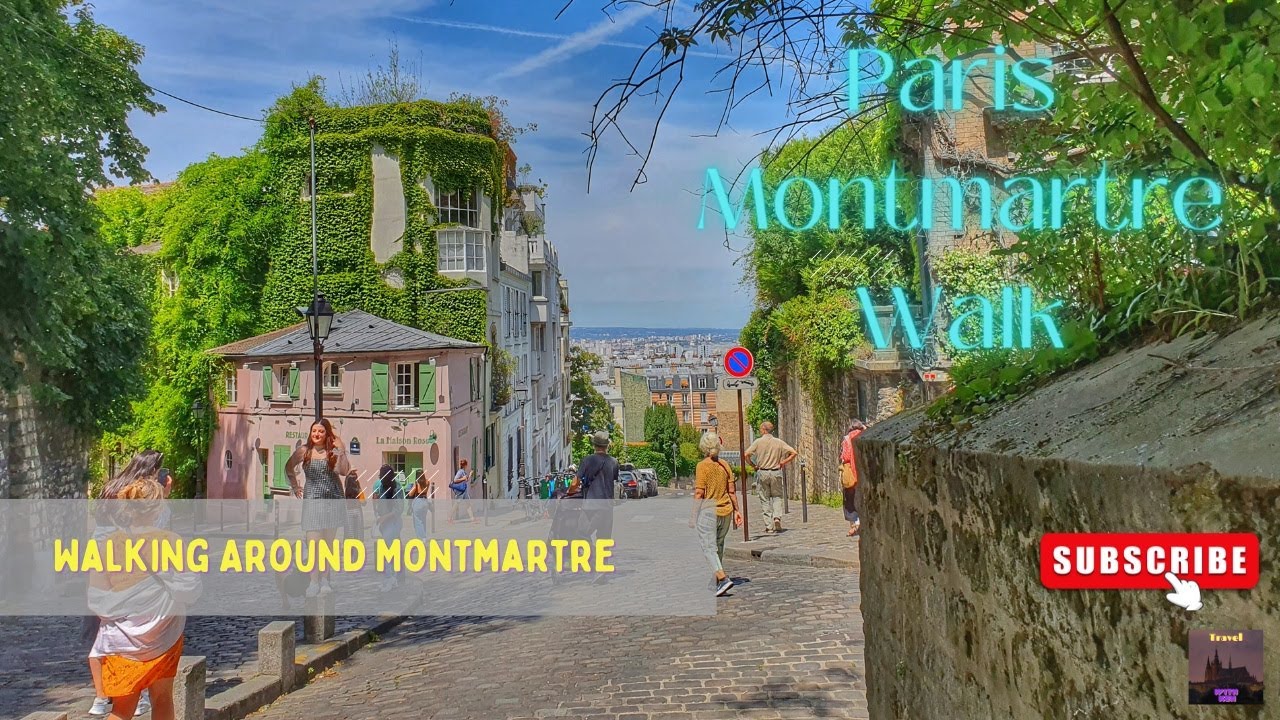 Watch video Paris Travel vlog: Montmartre, Paris Walking Tour- Sacré-Cœur La Maison Rose??, Place du Tertre ????? Paris Travel vlog: Montmartre, Paris Walking Tour- Sacré-Cœur La Maison Rose??, Place du Tertre ?????