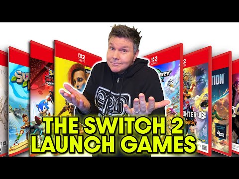 NINTENDO SWITCH 2 Launch Games - Compared to PlayStation, Xbox & SEGA - Electric Playground