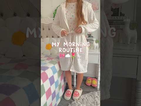 My morning routine🫶🏻🌷 #aesthetic #lifestyle #vlog #preppy #morning #routine #skincare #selfcare