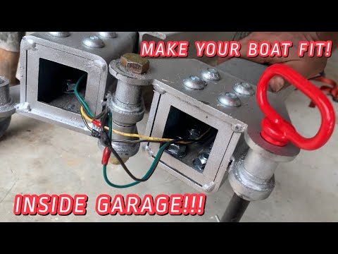 How To Fit a Boat Trailer ANYWHERE With Foldable Hinge | SWINGAWAY Installation | EASY STEPS #HSU