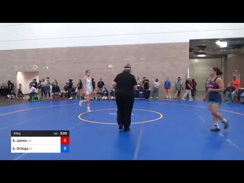 65 Kg Round Of 16 - Andrea Jones, WA Vs Ashlynn Ortega, CO