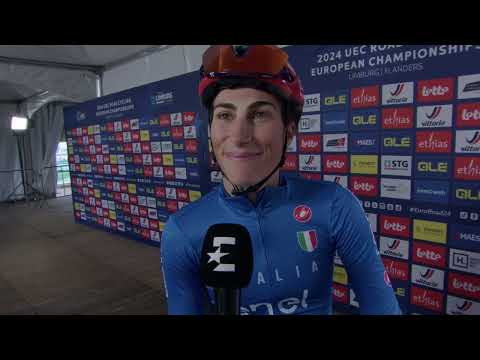 Elisa Balsamo - Interview at the start - UEC Championships (Limbourg-Flanders) 2024
