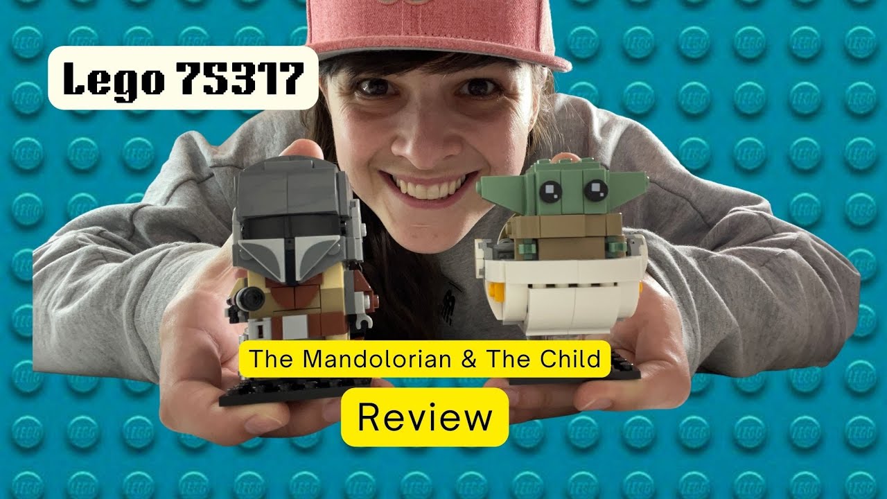 Lego Set 75317 Review: The Mandalorian & the Child Brickheadz (Build Process and Design)