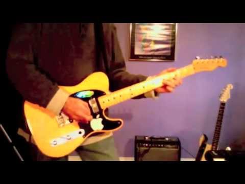 The Killer Hot Rod Telecaster! Instrumental Slow Blues Guitar Solo - Kenneth St. King