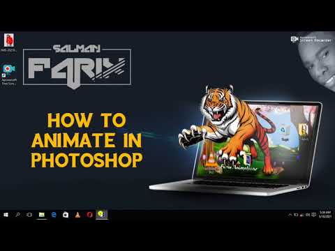 How to animate in photoshop CS6