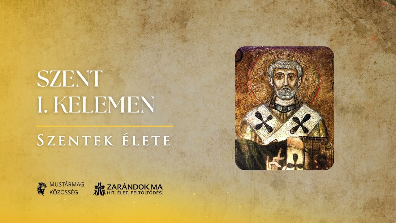Szent I. Kelemen: A tengerbe vetett pásztor, aki az Egyház egységéért élt – Szentek élete