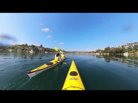 Kayaking in Middle Harbour