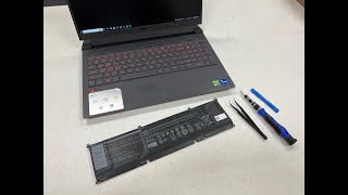Dell G15 5511 Laptop Battery Removal DIY (battery part# 8FCTC) TRY THIS IF YOUR LAPTOP WONT TURN ON