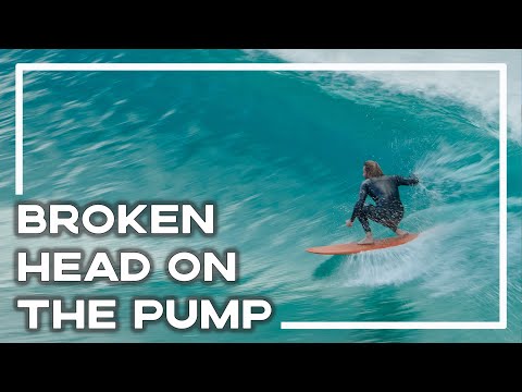 Broken Head On The Pump!  🏄‍♂️ Featuring Torren Martyn Surfing | Stoked For Travel