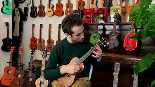 Video thumbnail for Duke of Uke Ukulele Reviews - Cordoba 25CK Solid Acacia Concert Ukulele Demo by Duke of Uke & School of Uke