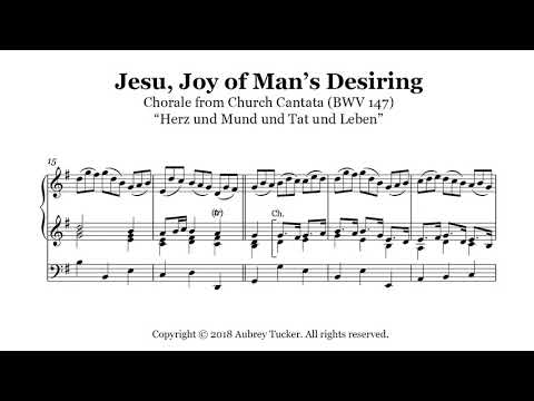 Organ: Jesu, Joy of Man's Desiring (Chorale from Church Cantata BWV 147) - J. S. Bach