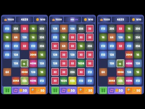 Block Chain 2048 Gameplay Video for Android Mobile