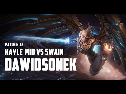 Best Kayle World - "Dawidsonek" in Midlane vs Swain | Challenger 500 LP Patch 6.12