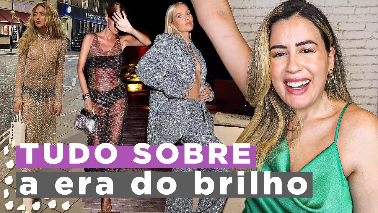 A GRANDE TENDÊNCIA de 2022: BRILHO! Plumas, franjas, paetês e + ?? Como usar, vale investir