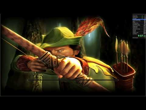 Robin Hood - The Legend Of Sherwood Any% Hard Speedrun in 2:00:04 (World record) No hidden items