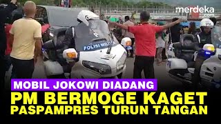 Download lagu Detik-Detik Mobil Jokowi Diadang Bikin PM Bermoge Kaget, Paspampres Turun Tangan mp3