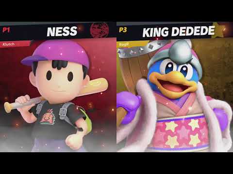 KLUTCH (Ness) vs RogR (Dedede) - Losers Semis - Harvest Smash 18