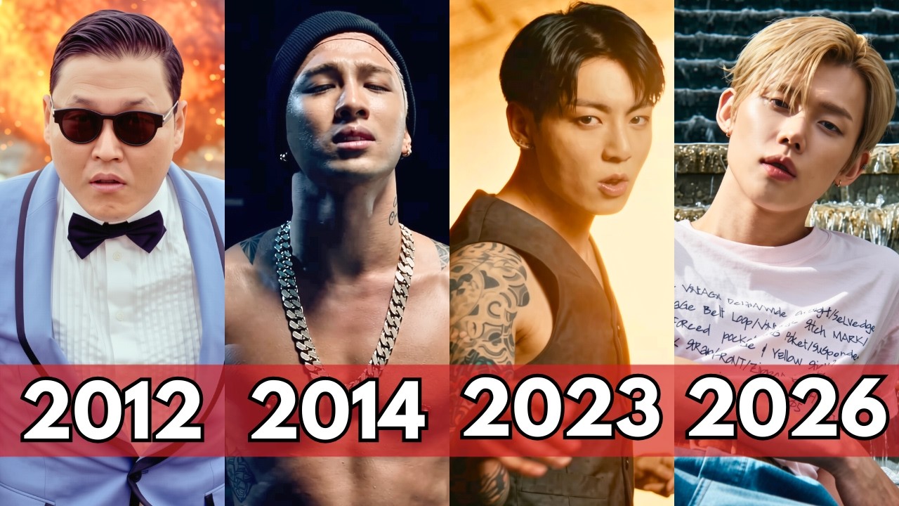 TOP 10 MOST VIEWED K-POP MALE SOLO ARTISTS OF EACH YEAR - (2009 to 2026)