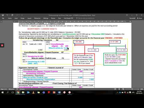 10: Vooruitbetaalde uitgawe