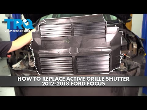 How to Replace Active Grille Shutter 2012-2018 Ford Focus