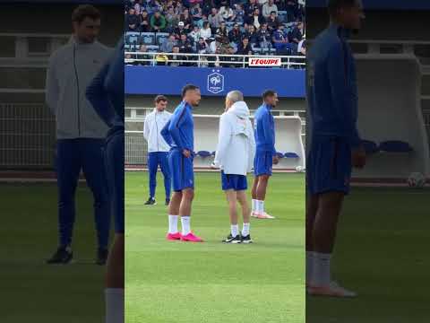 🇫🇷​💪​ Bonne nouvelle ! Saliba de retour à l'entraînement collectif #football #equipedefrance