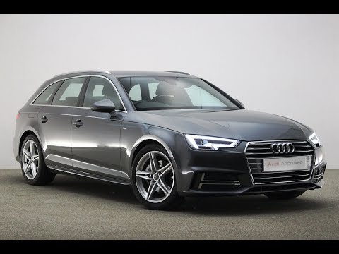 DK66XDD AUDI A4 AVANT TDI S LINE GREY 2016, Reading Audi