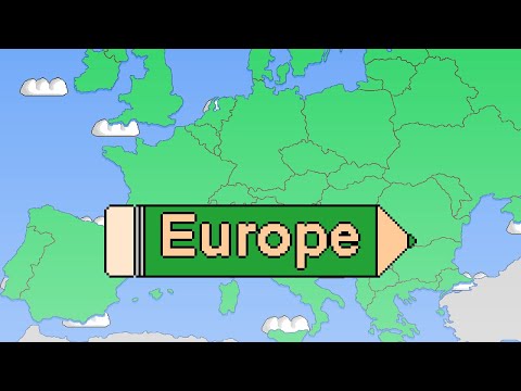 Les pays de l'EUROPE