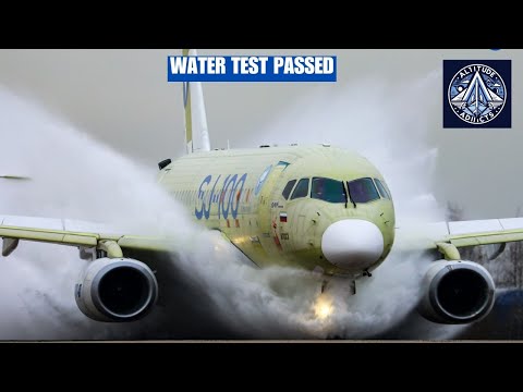 New PD-8 Engine on SJ-100 Superjet Passes Water Test