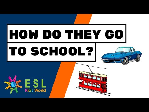 🚗Learn Transport For Kids | How Do They Go to School?